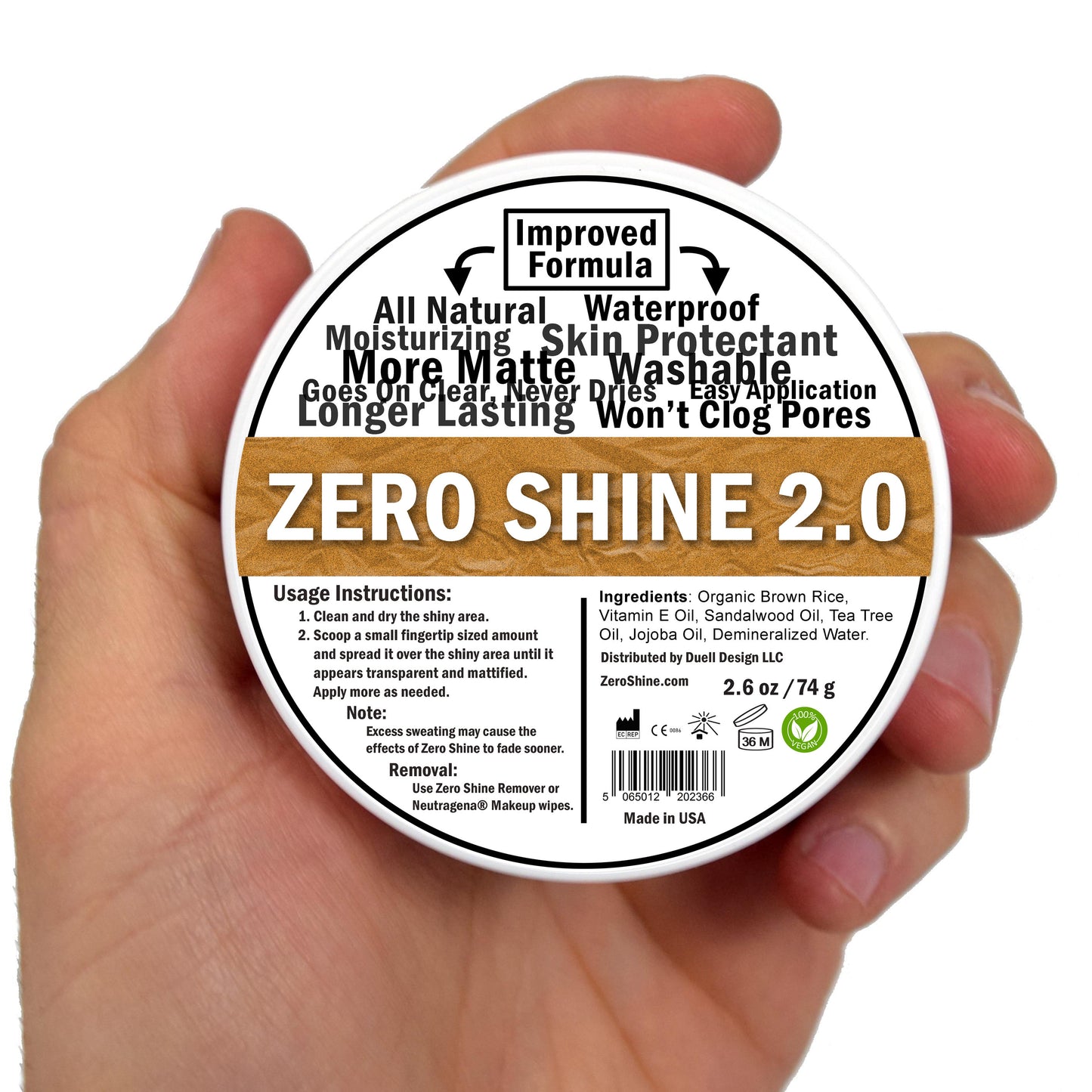 Small Zero Shine Jar (2.6 Oz)