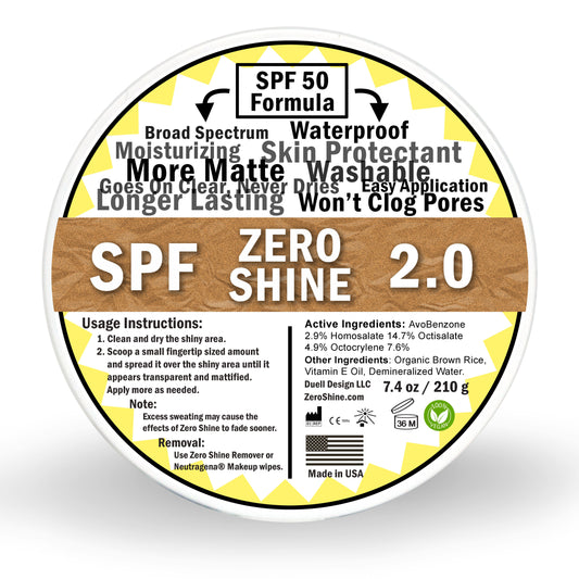 Large SPF Zero Shine Jar (7.4 Oz)